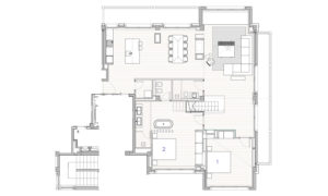 Hermitage Mountain Residences 250 m2 dúplex B